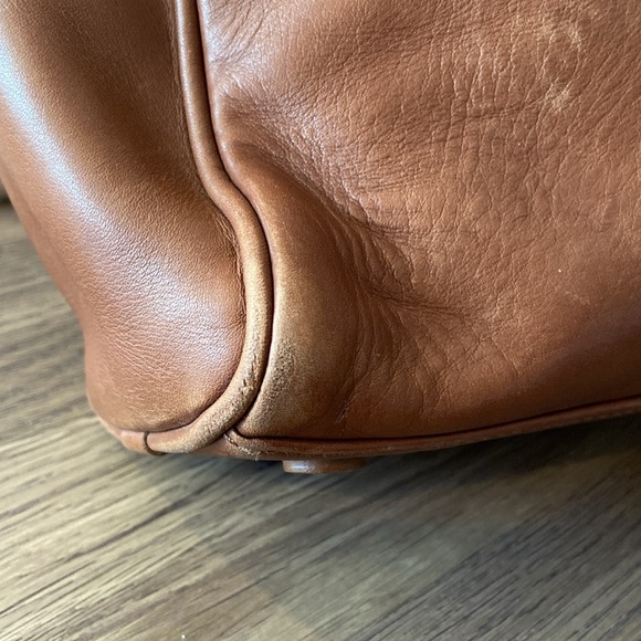 Coach Hudson Leather Briefcase Messenger Bag - Picture 13 of 15